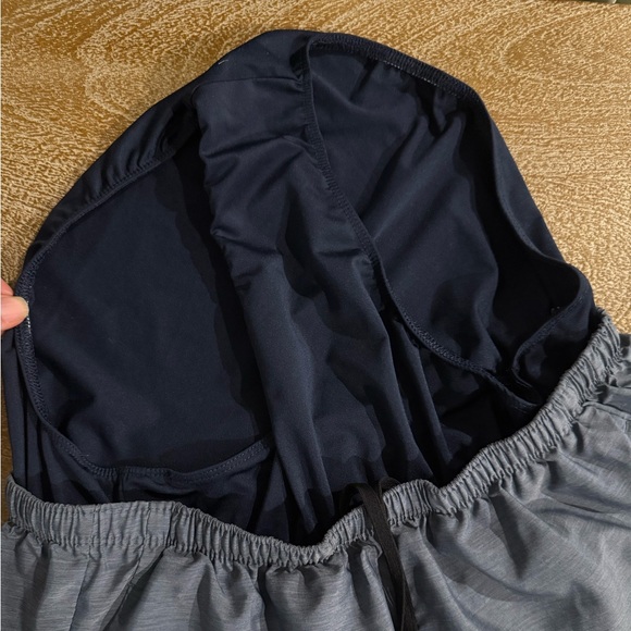 Nike Challenger men’s running shorts gray/blue Medium - Picture 7 of 7